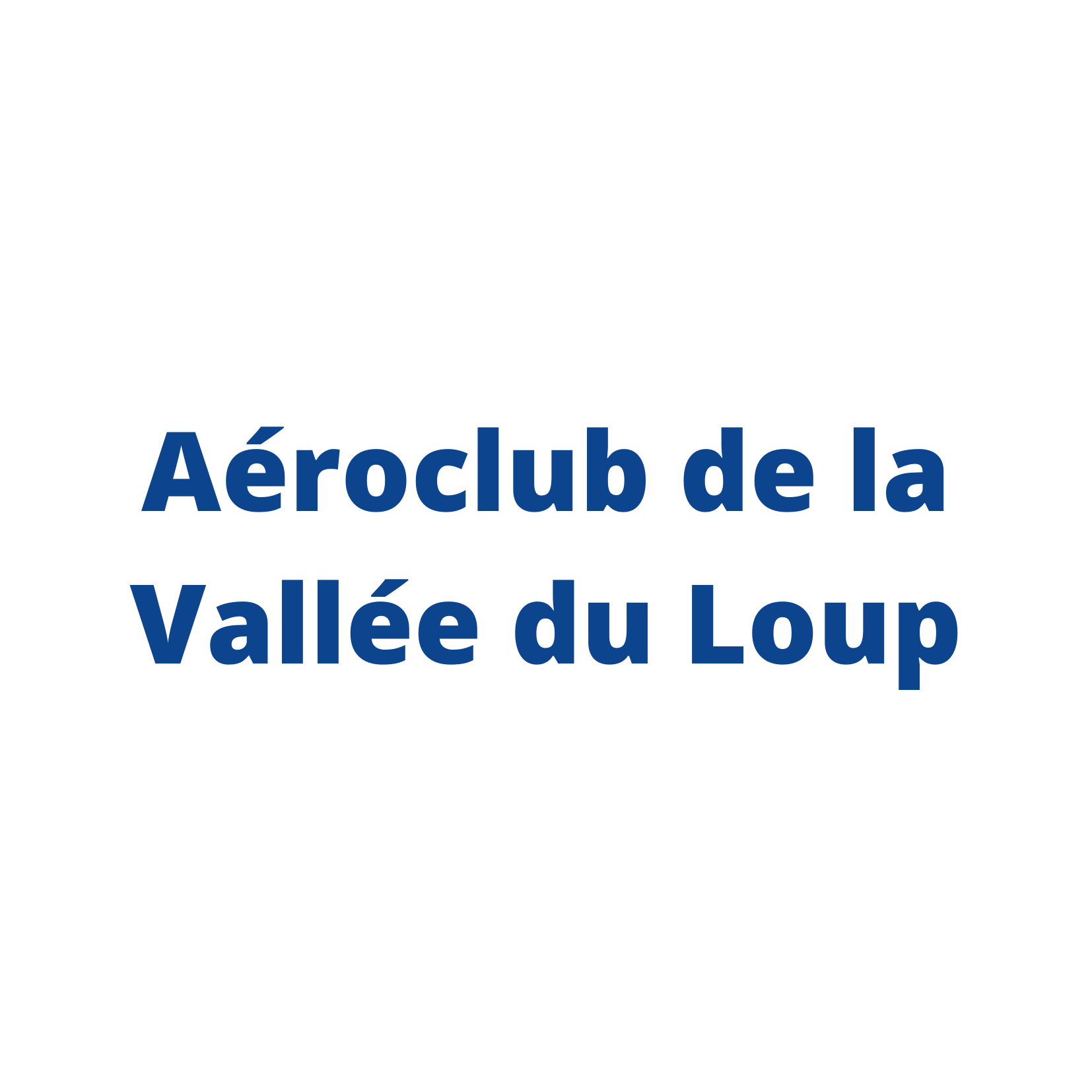 Aéroclub de la vallée du Loup
